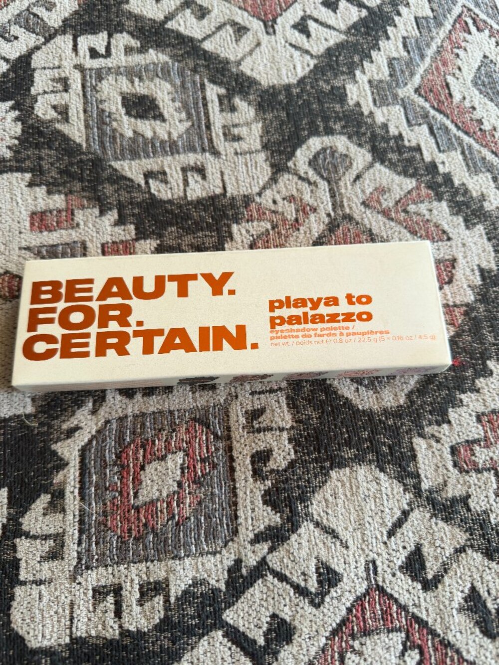 Beauty for Certain Playa to Palazzo eyeshadow palette